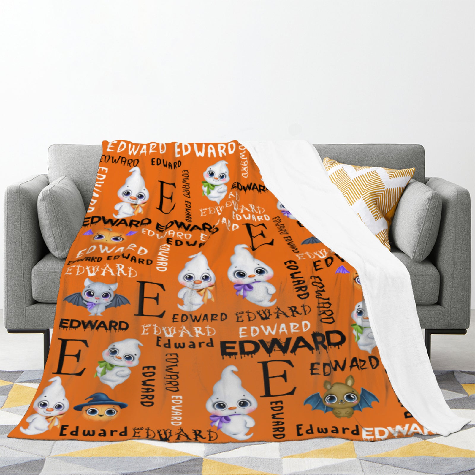 Personalized Cute Blanket, Funny Soul Blanket Gift - Blanket with Name - Best Gift for Family and Kids