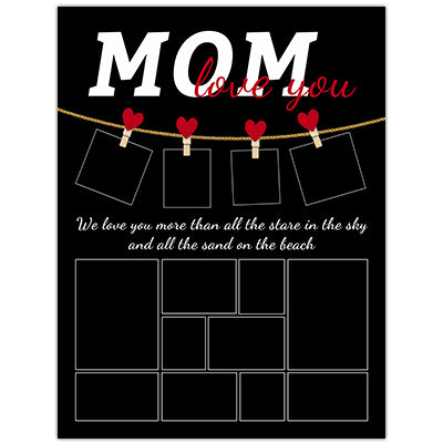 "Mom Loves You" Personalized Blanket - Mother's Day Gifts - The Perfect Gifts for Mom - colorfulcustom